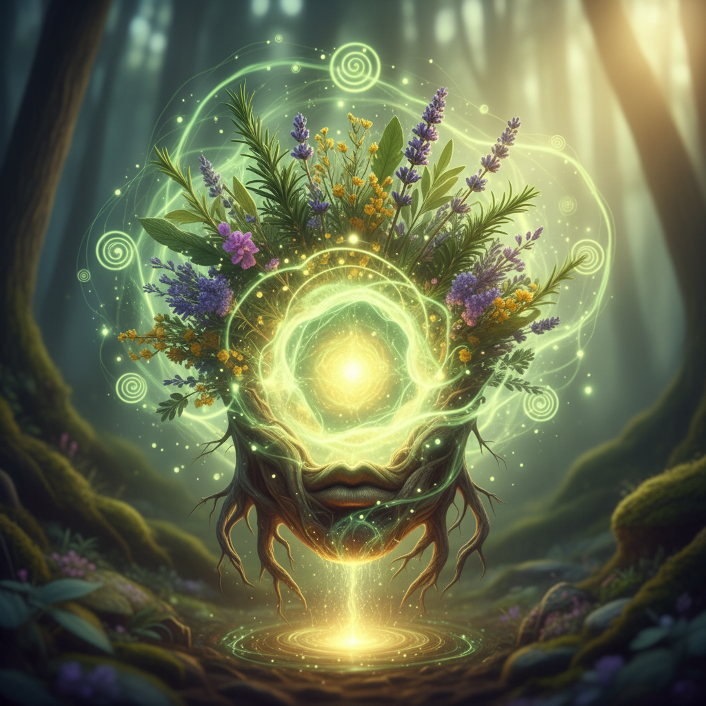 Image spirituelle pour Rituel ancestral pour affiner et sculpter le menton