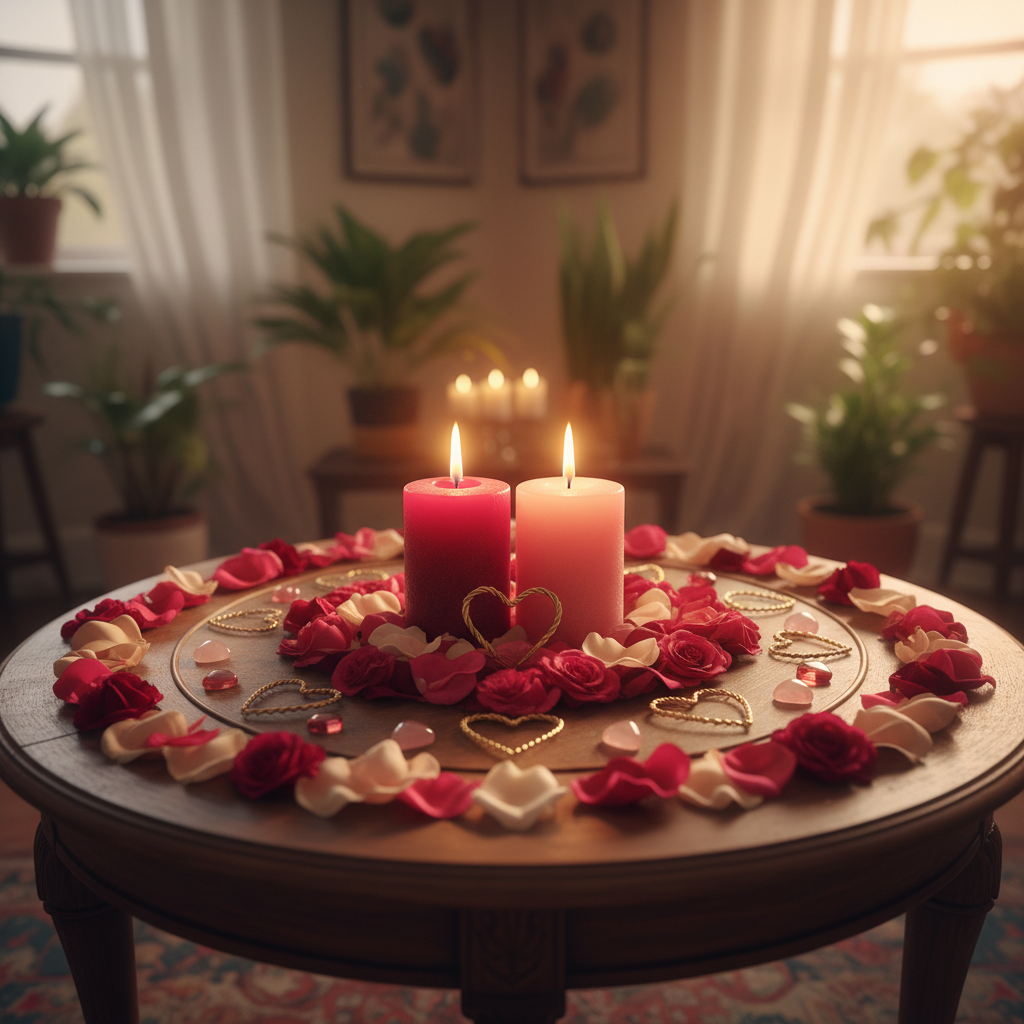 Image spirituelle pour Rituel pour s'apprécier mutuellement au sein du couple