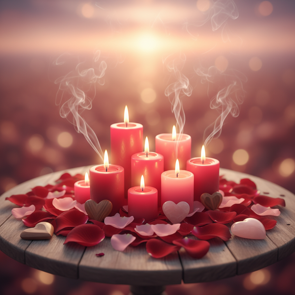 Image spirituelle pour Rituel pour attirer une rencontre venue d'ailleurs