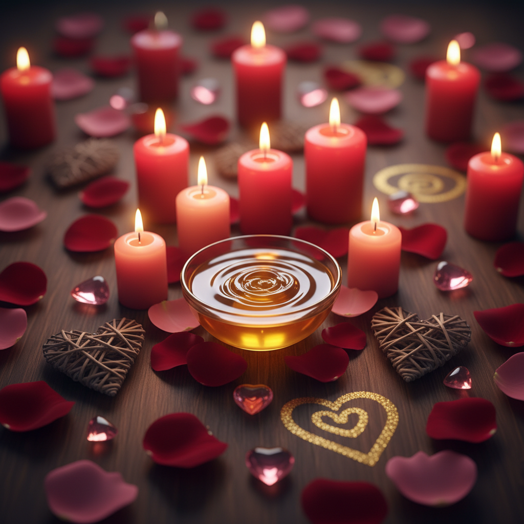 Image spirituelle pour Comment attirer l'élu de son cœur avec le rituel du miel