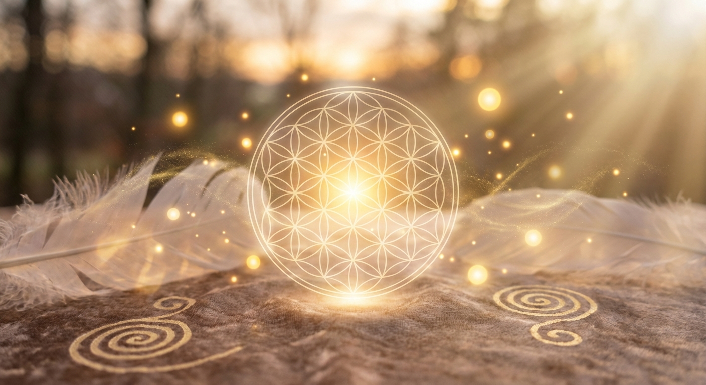 Image spirituelle pour Déchiffrer les Mystères et la Puissance du Signe Cabalistique