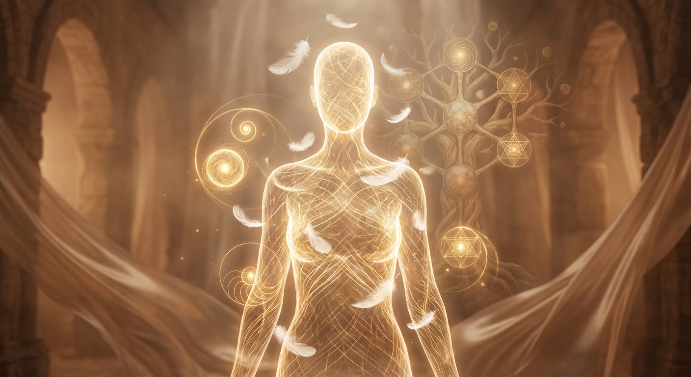 Image spirituelle pour Mystères de l'Arbre Séphirotique dans le Corps Humain