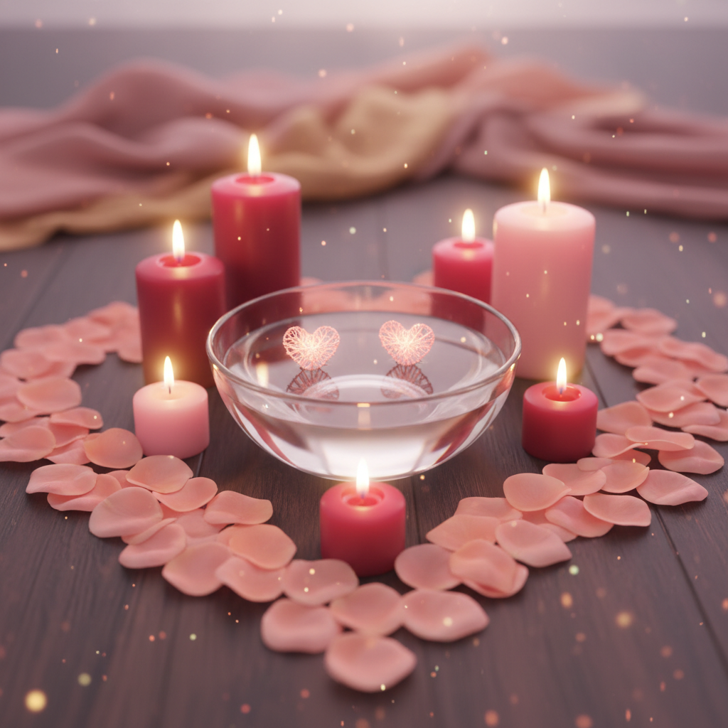 Image spirituelle pour Rituel de l'eau douce pour rafraîchir votre couple