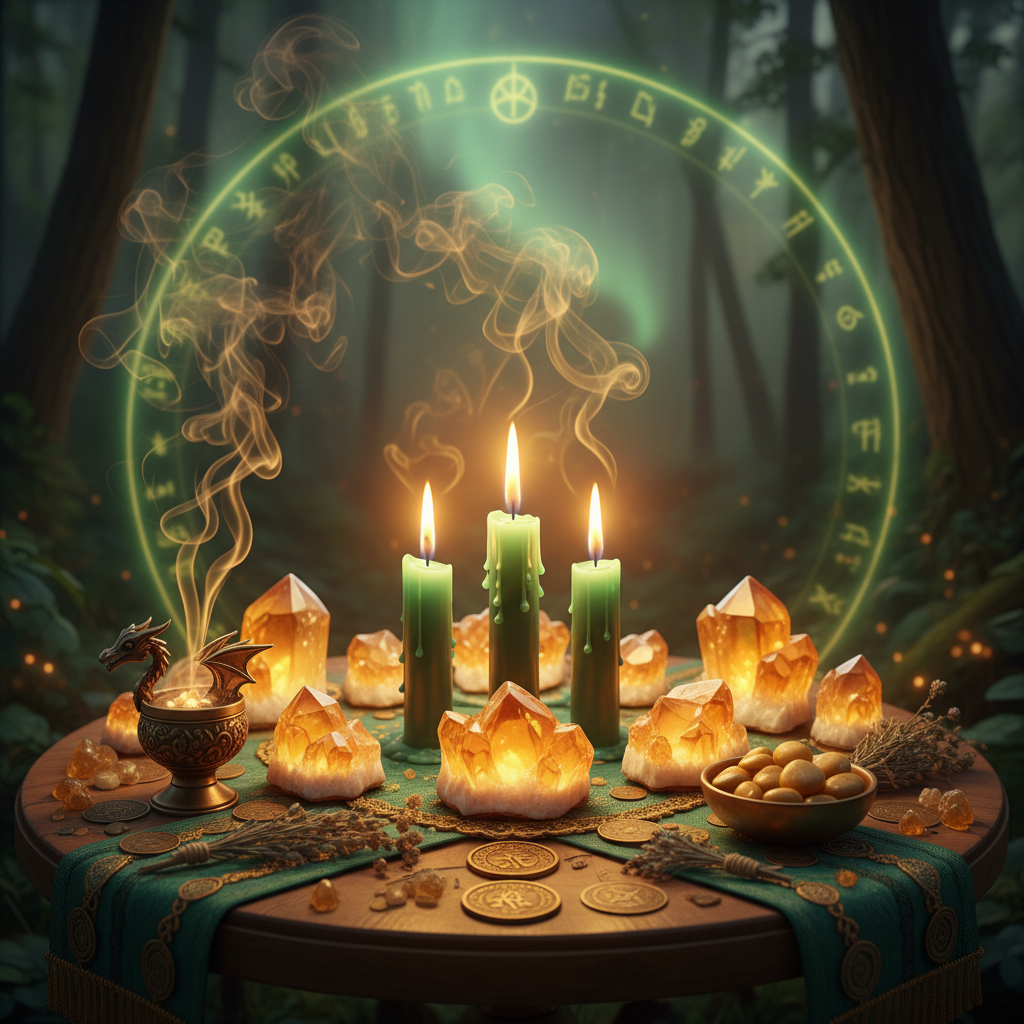 Image spirituelle pour Rituel ancestral pour ne plus être un panier percé