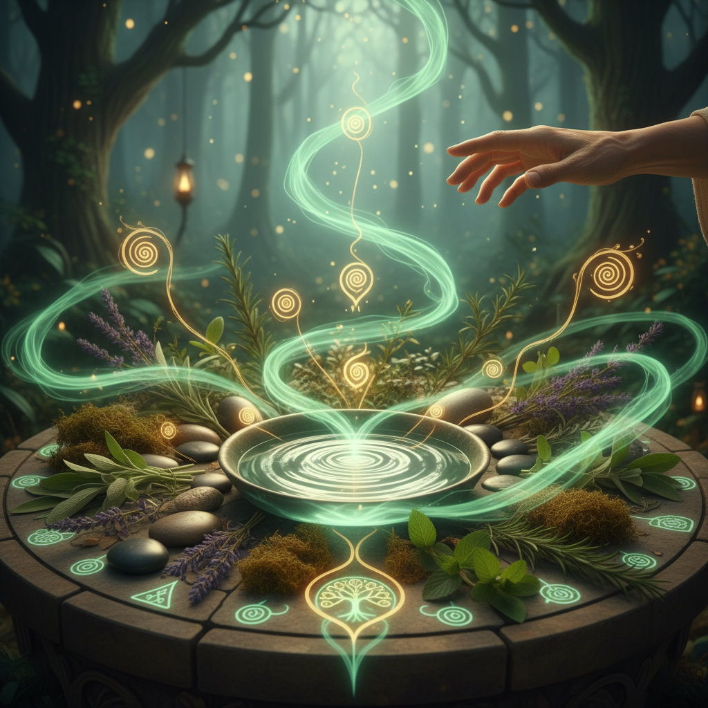 Image spirituelle pour Rituel ancestral pour découvrir son alimentation sacrée