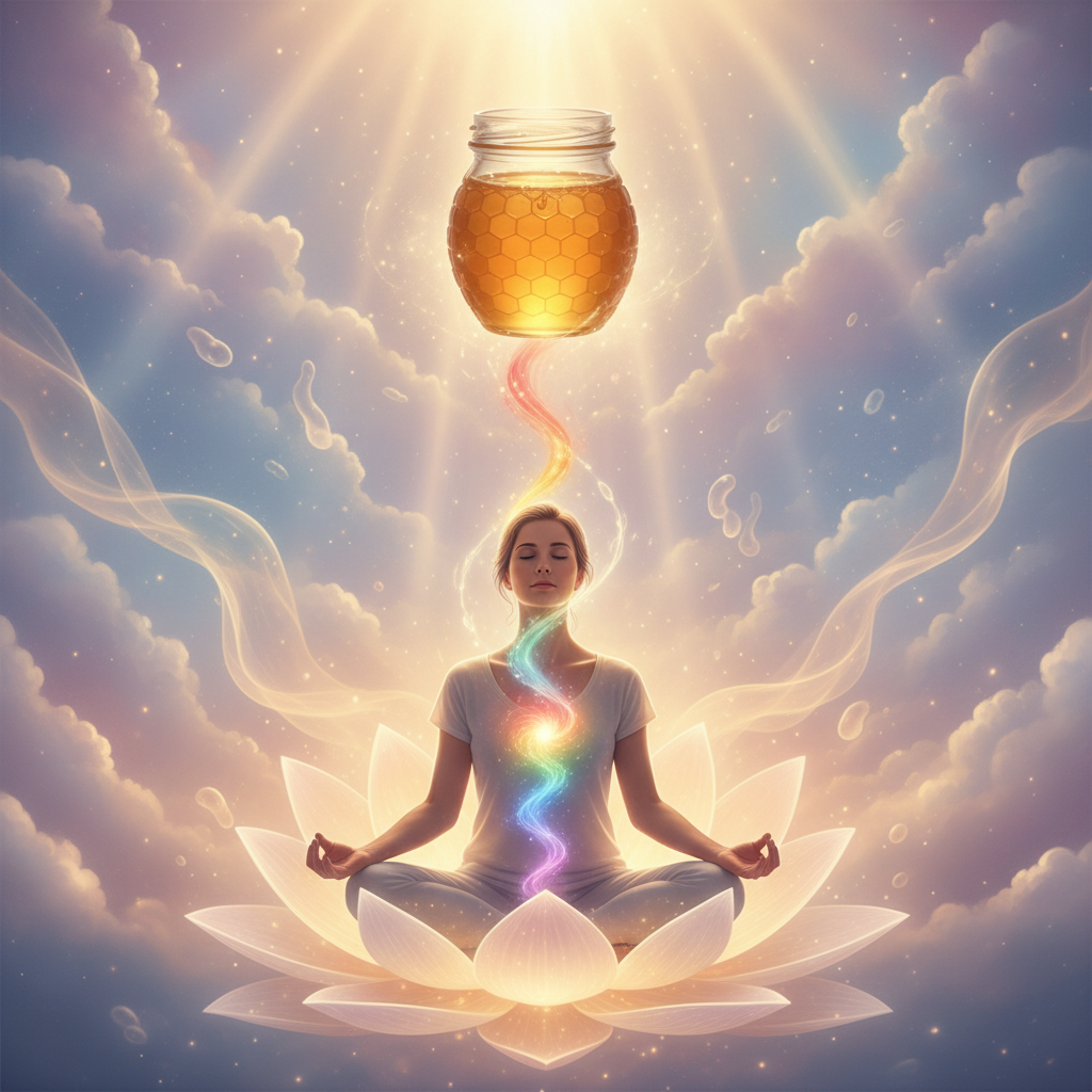 Image spirituelle pour Attirer des amitiés sincères avec le rituel du pot de miel