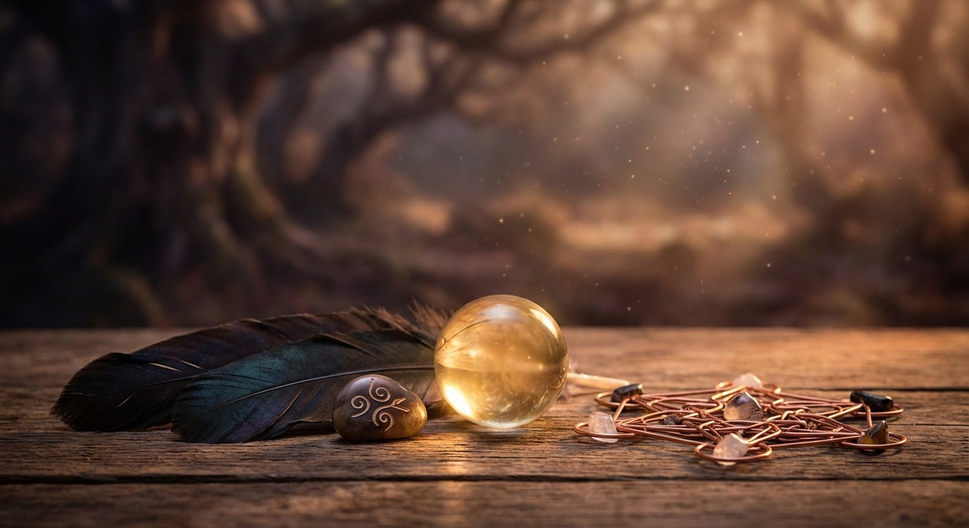 Image spirituelle pour La Présence de l'Ange Noir : Mystères et Messages de Transformation