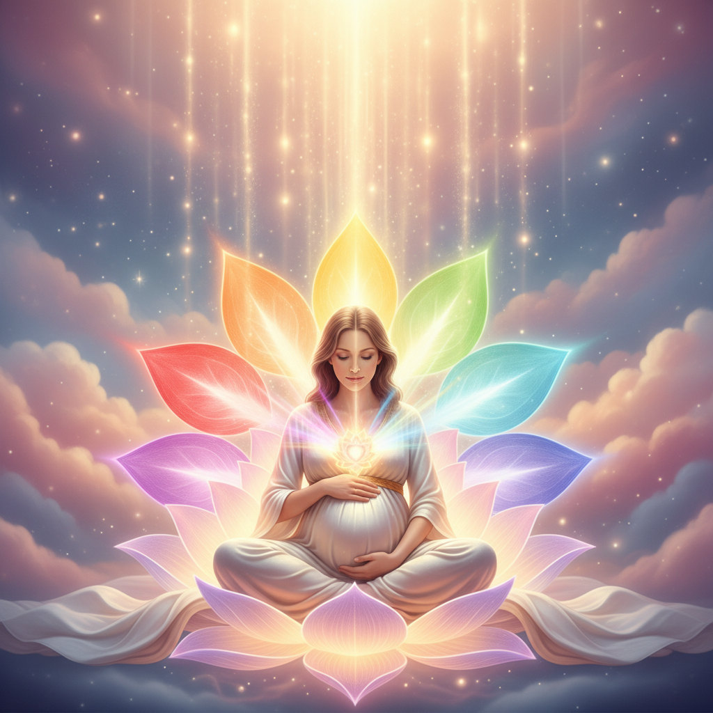 Image spirituelle pour Rituel pour vivre une grossesse douce et harmonieuse