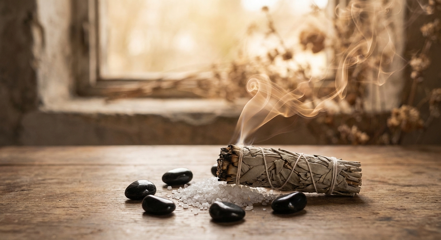 Image spirituelle pour L'Art Sacré du Palo Santo : Purifier son Foyer et son Âme