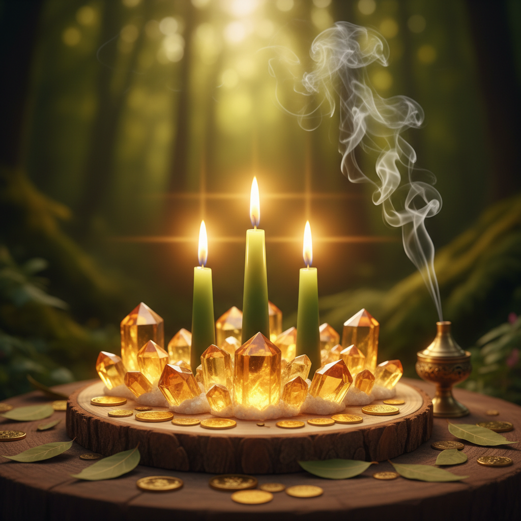 Image spirituelle pour Rituel de l'ouverture des chemins pour votre carrière