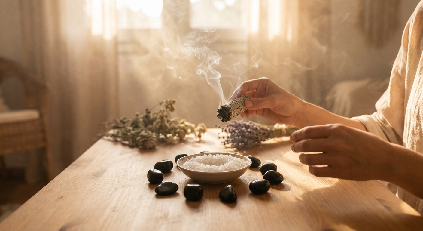 Image spirituelle pour Comment Protéger et Purifier votre Maison avec le Vinaigre