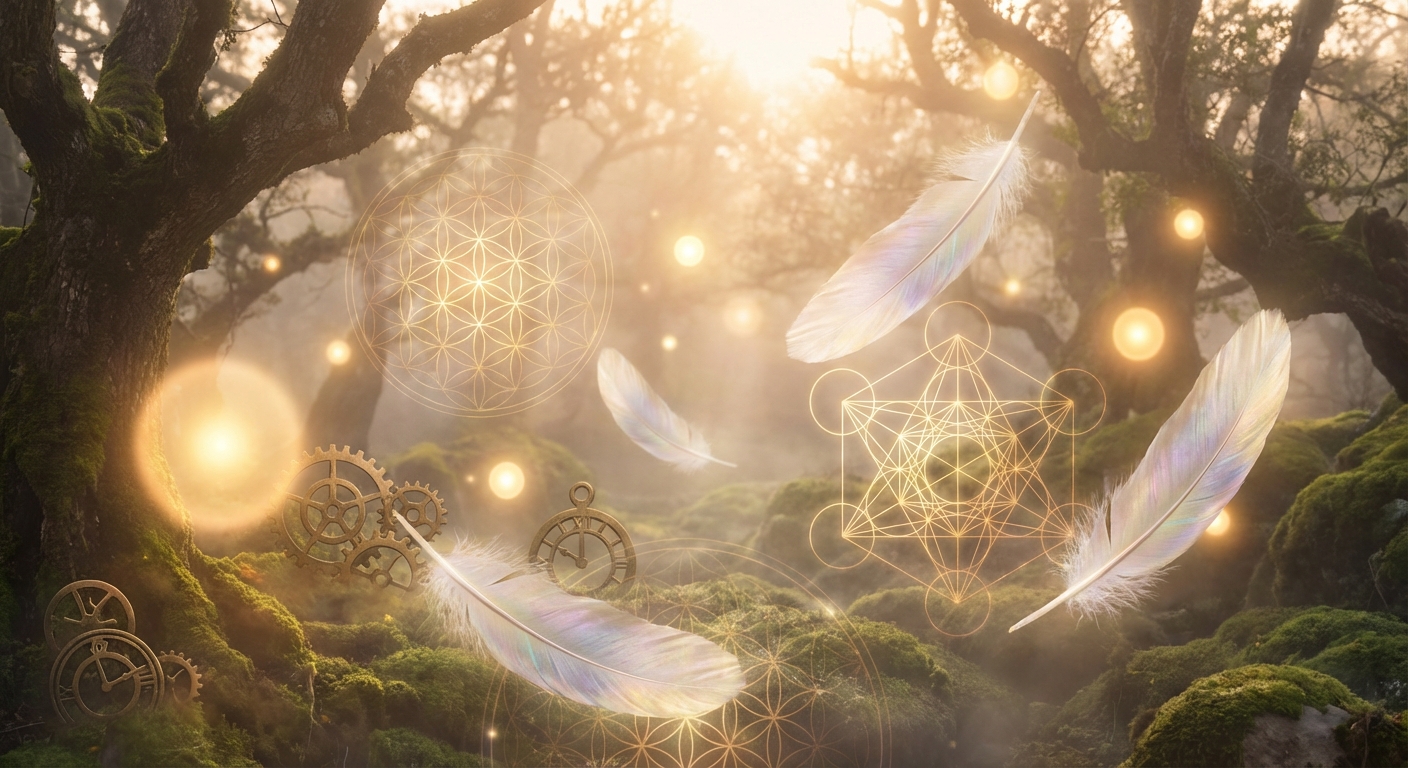 Image spirituelle pour Les Mystères du Om : Vibration Originelle et Sagesse Sacrée