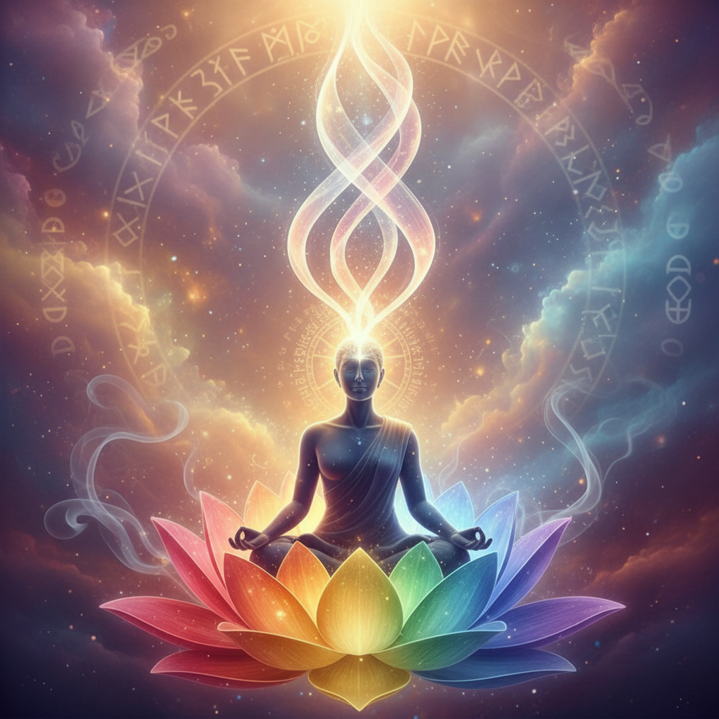 Image spirituelle pour Rituel ancestral pour éveiller votre clairvoyance