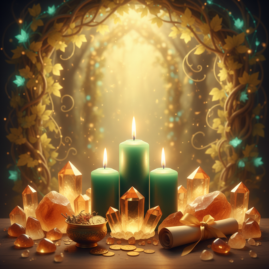 Image spirituelle pour Rituel de réussite pour signer un contrat avantageux