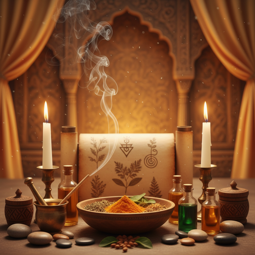 Image spirituelle pour Purifier son corps avec la sagesse de l'Ayurveda