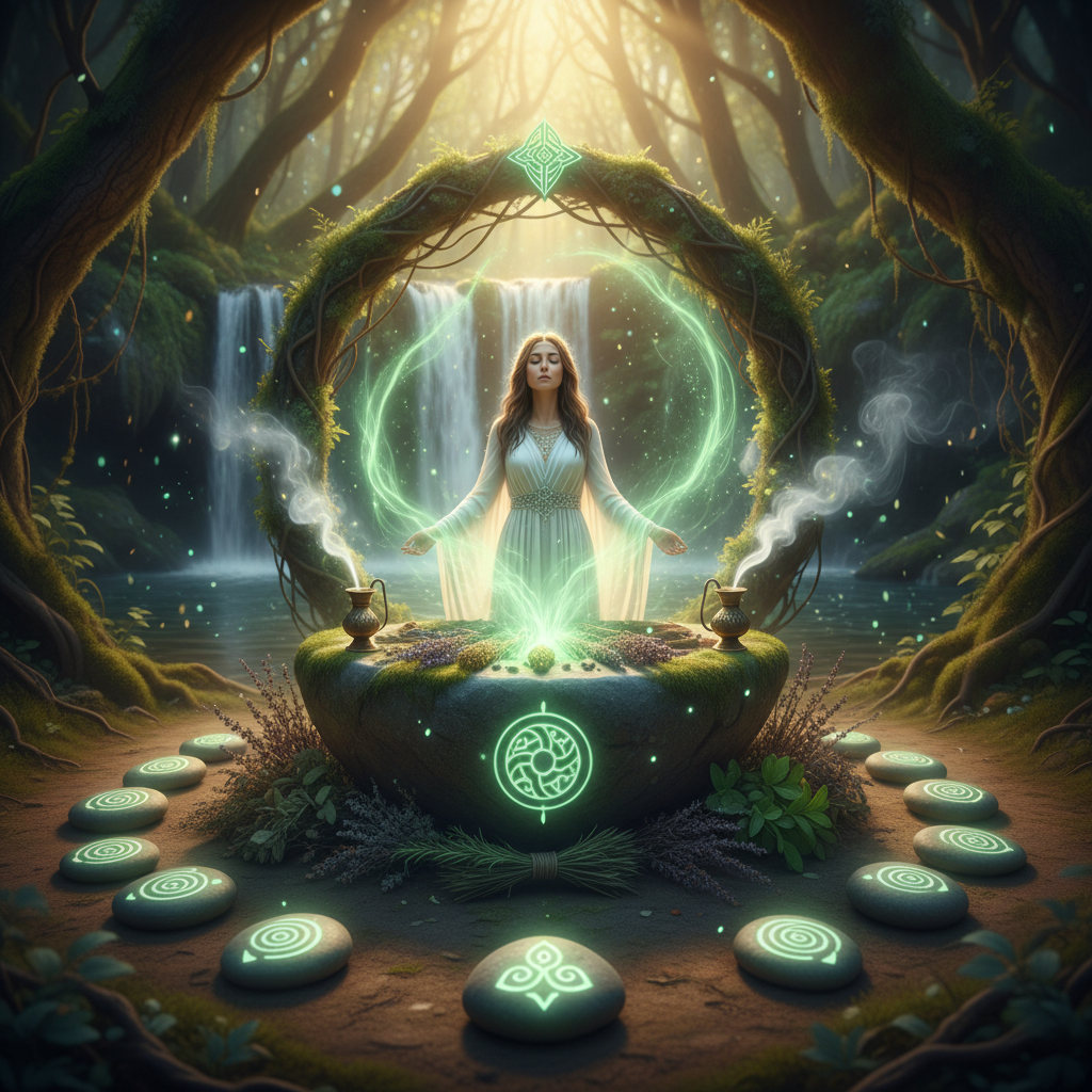 Image spirituelle pour Rituel ancestral pour harmoniser le corps et perdre du poids