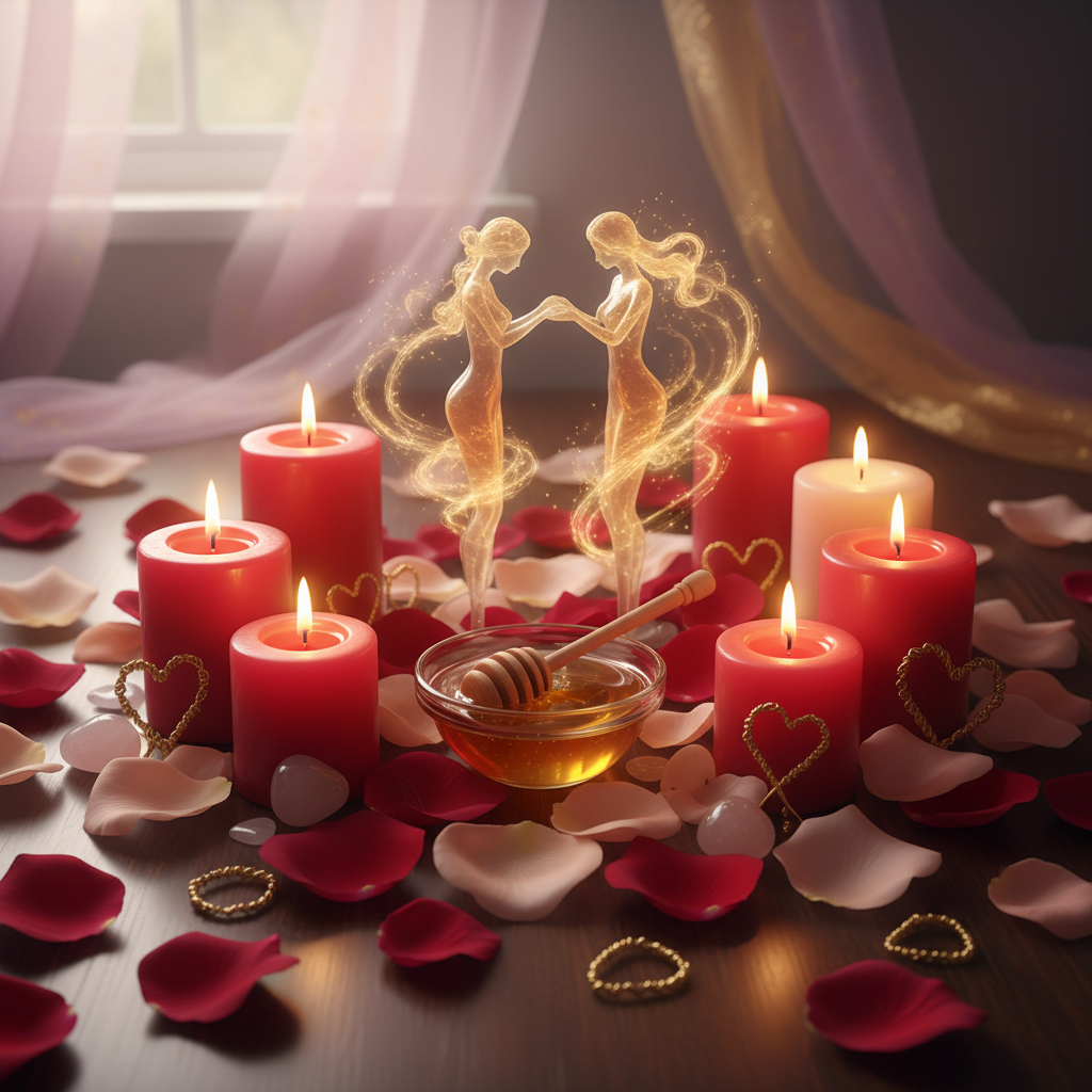 Image spirituelle pour Rétablir le lien sacré avec ses enfants grâce au miel