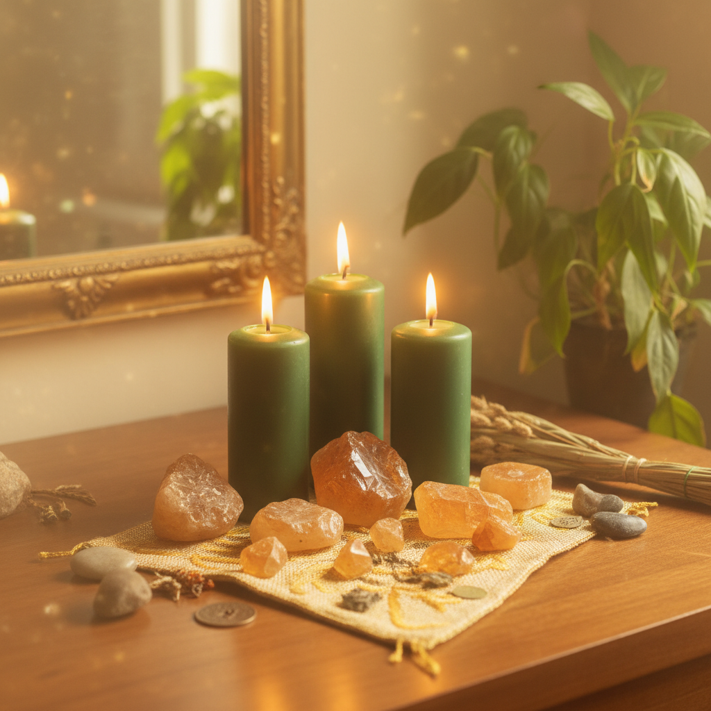 Image spirituelle pour Apaiser les tensions professionnelles avec ce rituel doux