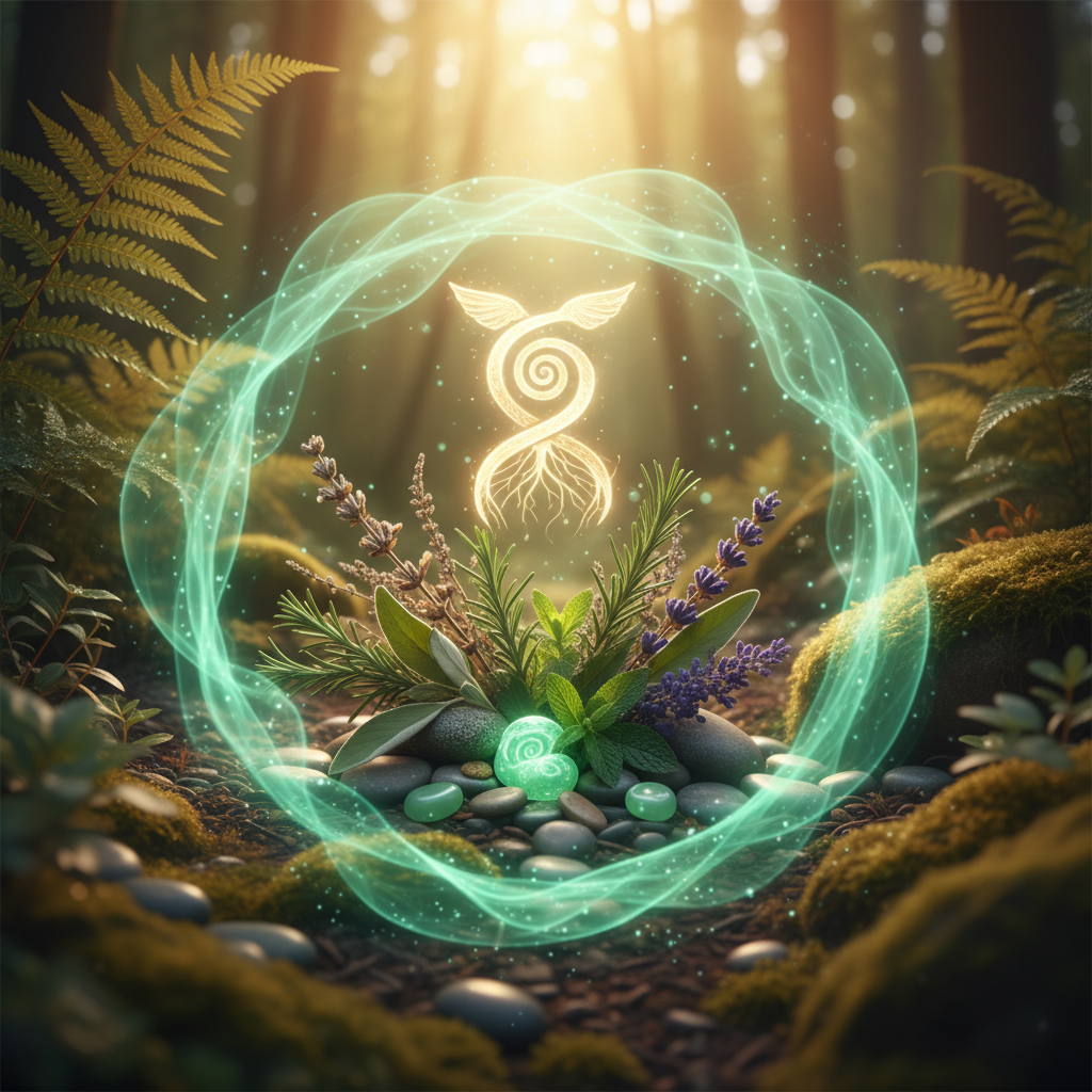 Image spirituelle pour Rituel de purification pour équilibrer son poids