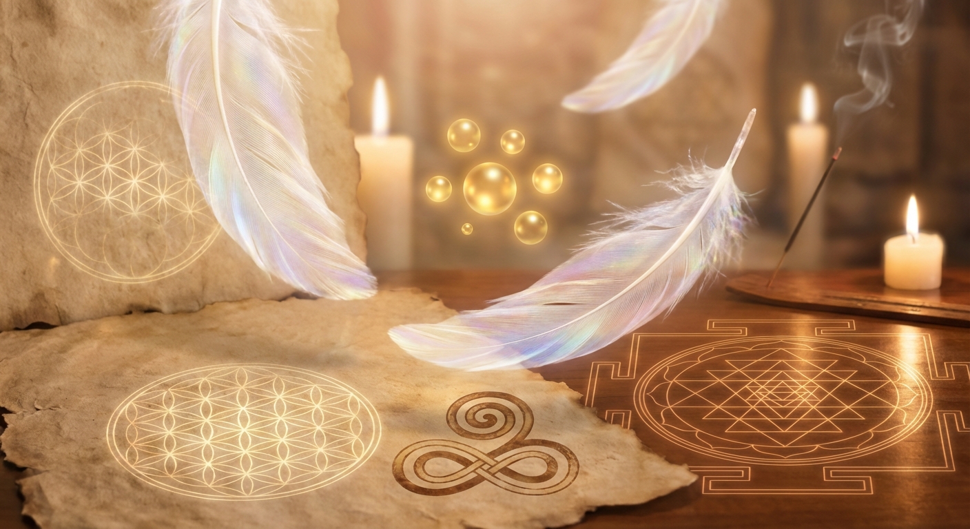 Image spirituelle pour L’Éveil par le Son Primordial : Mystères de la Vibration Om