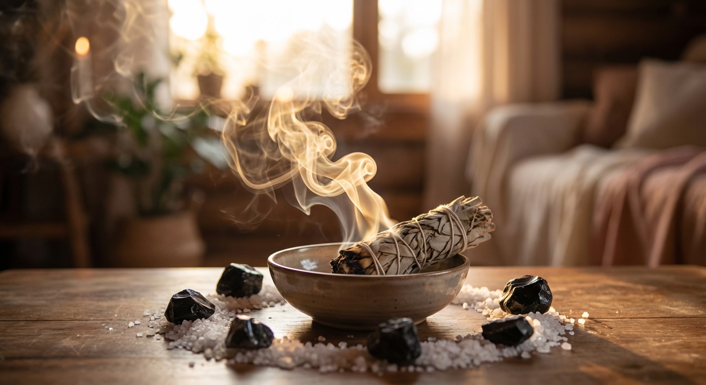 Image spirituelle pour L'Art Sacré du Brûle-Encens pour Purifier et Protéger votre Foyer