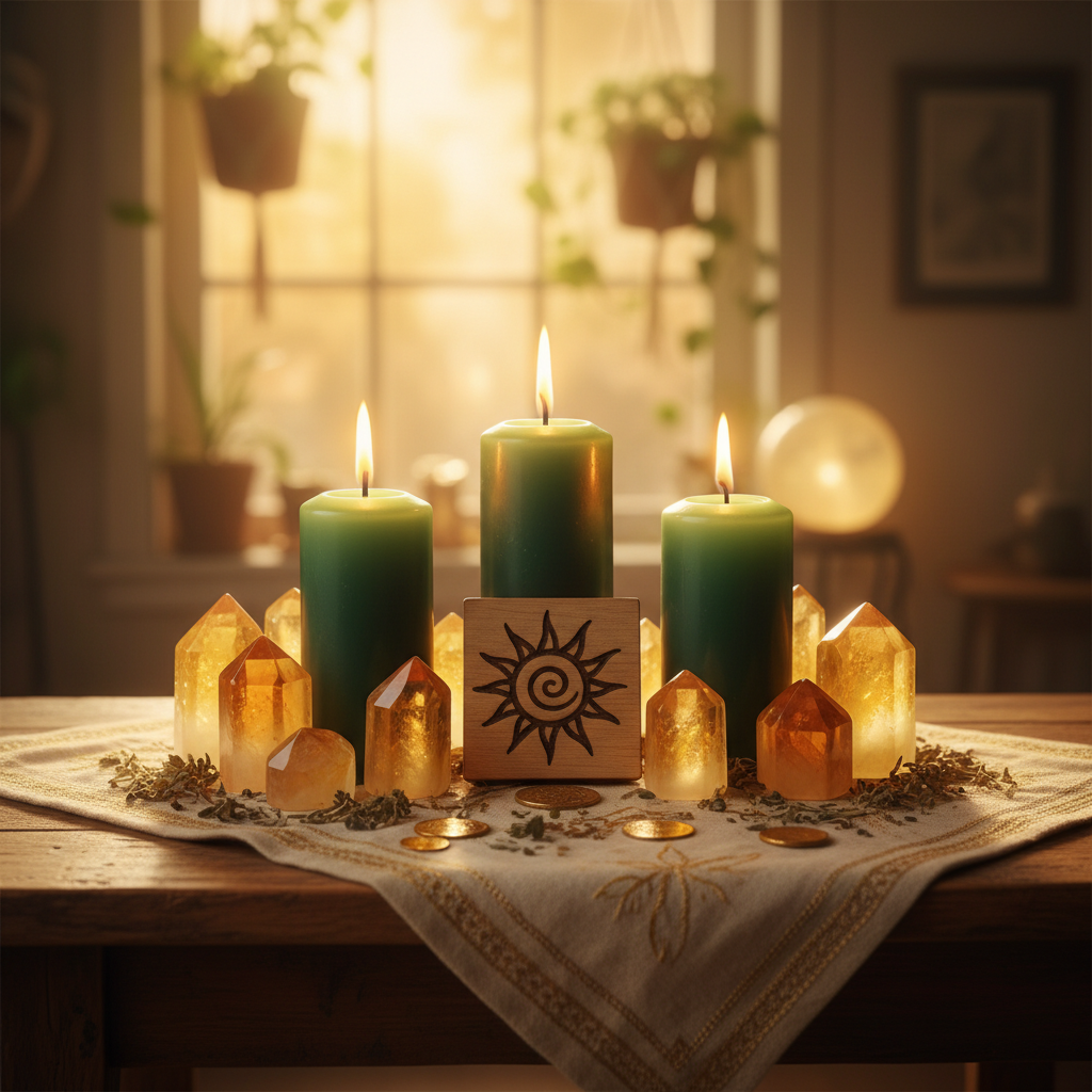 Image spirituelle pour Rituel de réussite pour votre entretien d'embauche