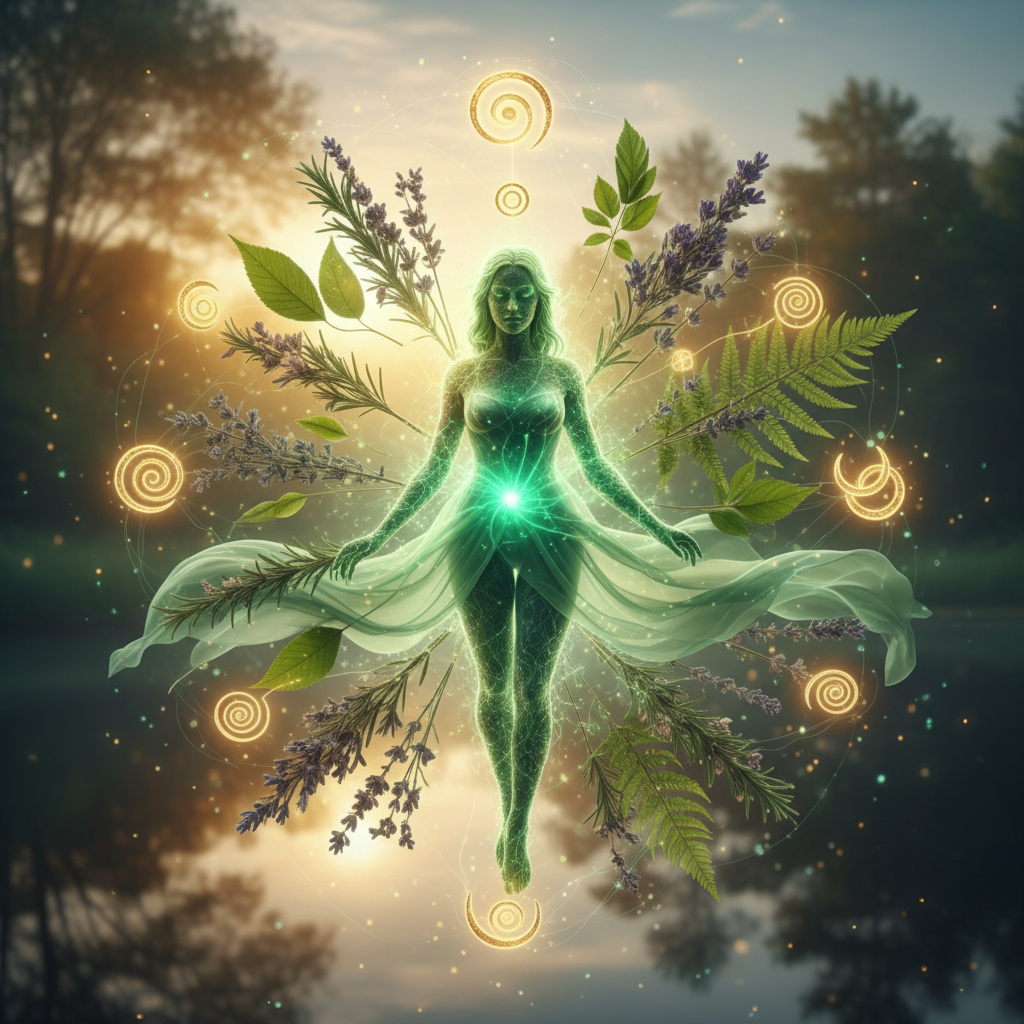 Image spirituelle pour Rituel de libération pour affiner son corps naturellement