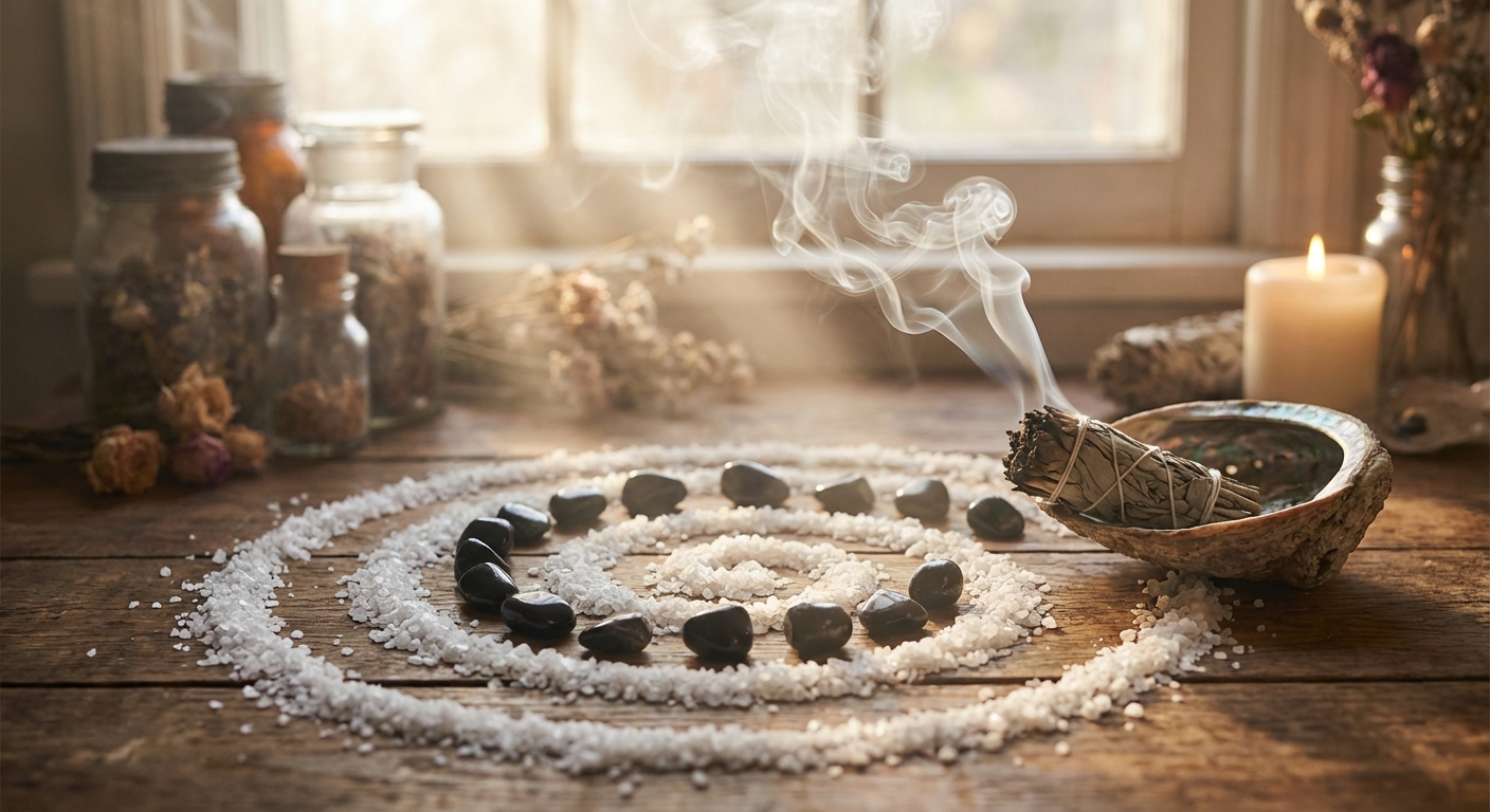 Image spirituelle pour Libérer votre Maison du Mauvais Œil et des Énergies Négatives