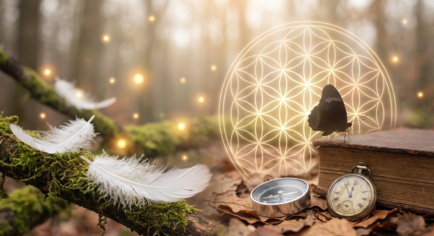 Image spirituelle pour Papillon Noir : Transformation, Présages et Messages Spirituels