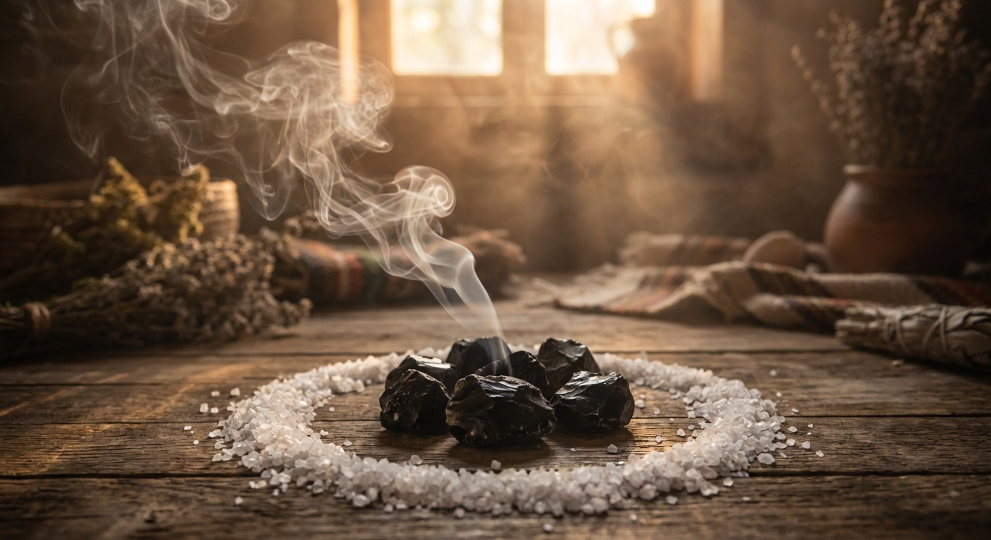 Image spirituelle pour Se Libérer du Mauvais Œil : Rituel de Protection et de Purification