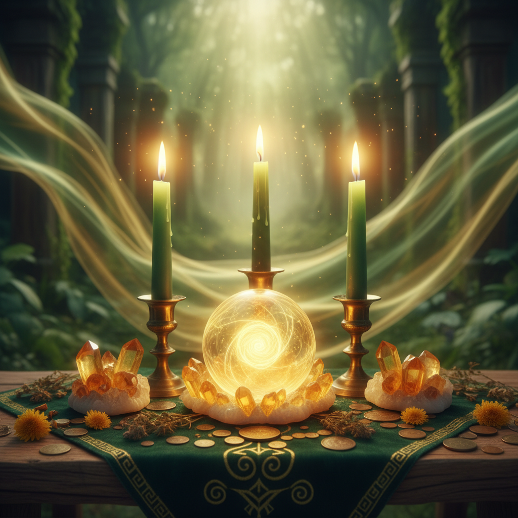 Image spirituelle pour Comment attirer l'abondance avec le rituel hoodoo