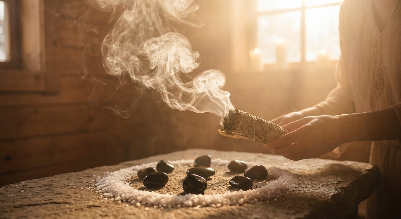 Image spirituelle pour Symptômes du Mauvais Œil : Comment les Identifier et se Purifier