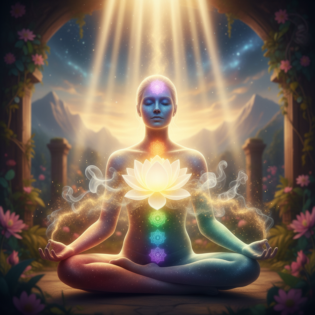 Image spirituelle pour Rituel de libération pour arrêter de fumer