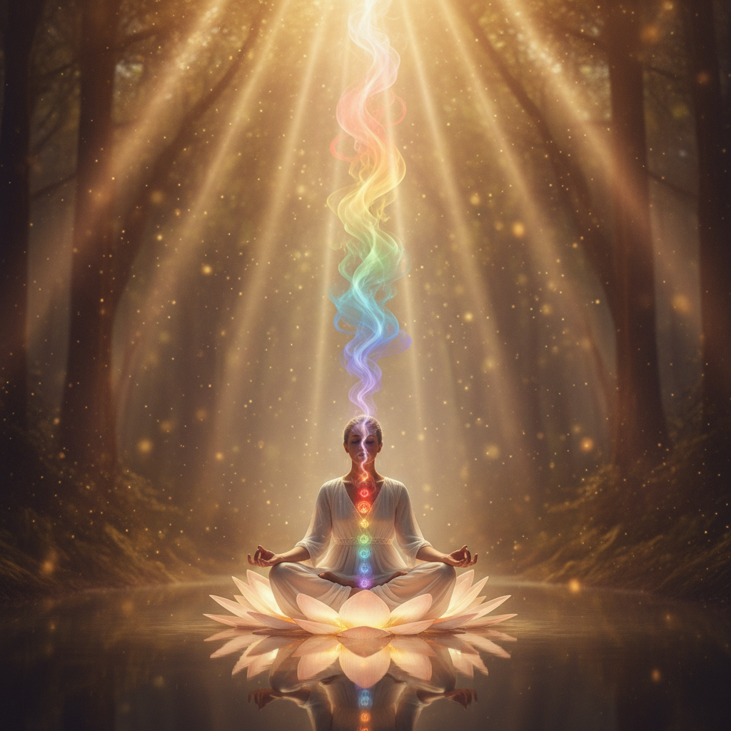 Image spirituelle pour Dissiper la fatigue avec le rituel des sept herbes